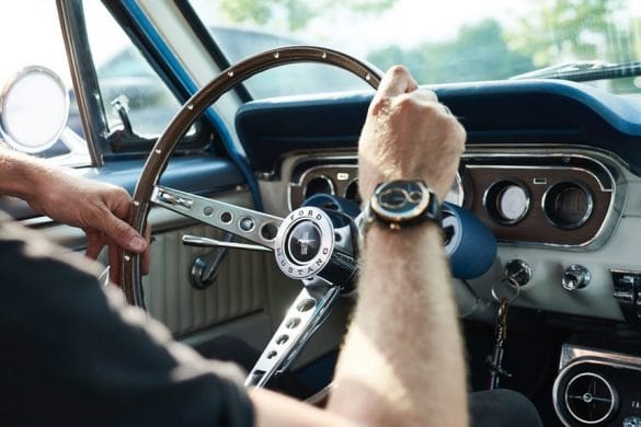 REC P-51, la montre conçue à partir d’anciennes Ford Mustang