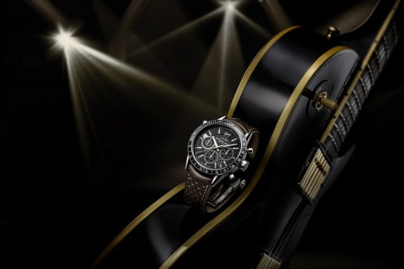 Chronographe freelancer inspiré des guitares « Gibson Les Paul »