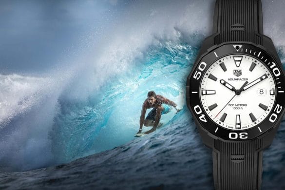 Aquaracer, la montre de sport inspirée de l’univers aquatique