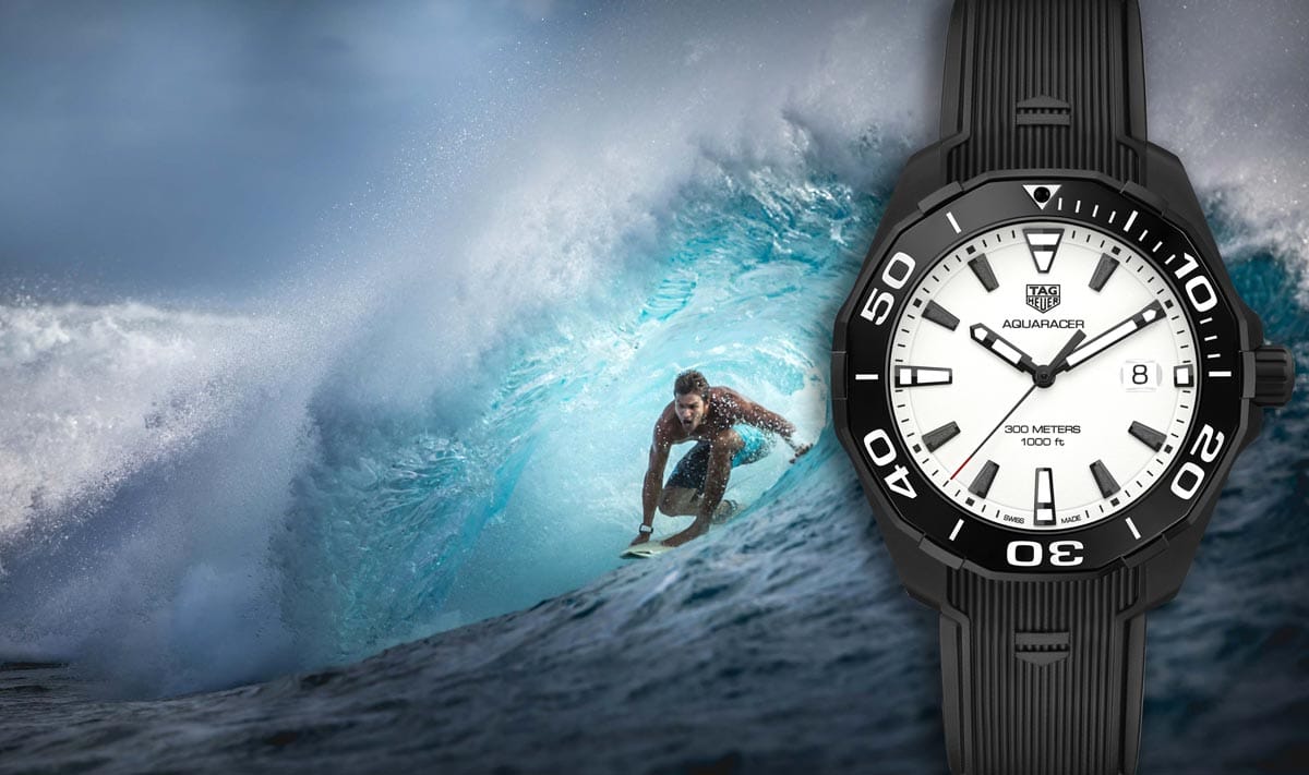 Aquaracer, la montre de sport inspirée de l’univers aquatique