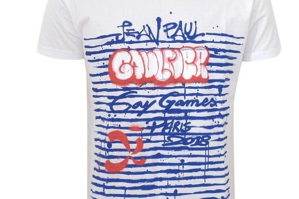 Jean-Paul GAULTIER signe un tee-shirt pour les Gay Games 2018