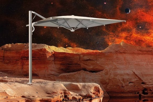 Scolaro Astro Space Grey, le parasol qui prend soin de vous