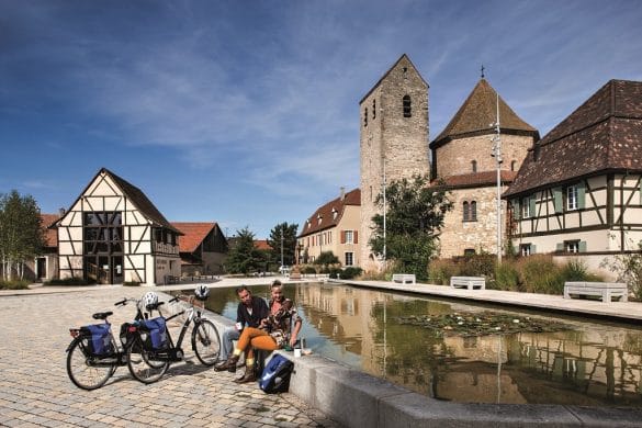 Le tourisme à vélo en Alsace