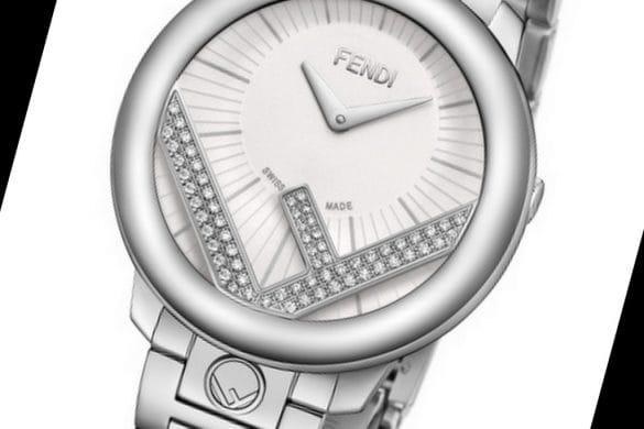Fendi Timepieces lance la collection Run Away avec bracelet métal