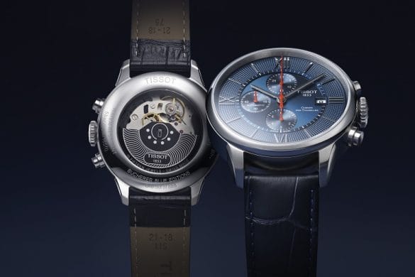 Tissot chemin des Tourelles automatic chronograph Bucherer BLUE EDITIONS