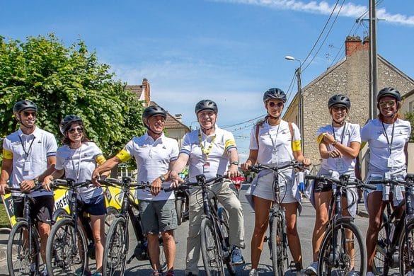 Tissot fait pédaler des célébrités sur le Tour de France