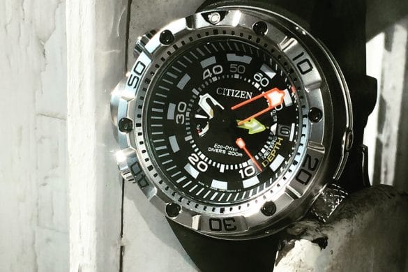 Citizen Promaster Ecodrive Diver’s Depth Gauge – Un instrument, avant tout.