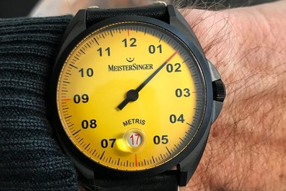 MeisterSinger Metris Black Mellow Yellow