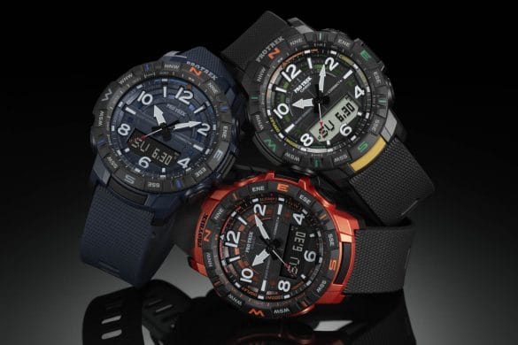 CASIO lance un modèle PRO TREK avec quadruple capteur