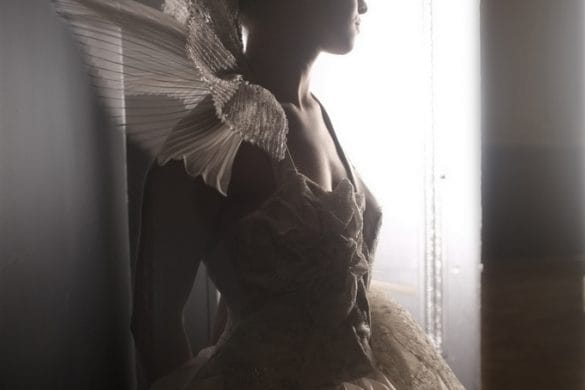 EN NOIR ET BLANC DENTELLE SUR MESURE