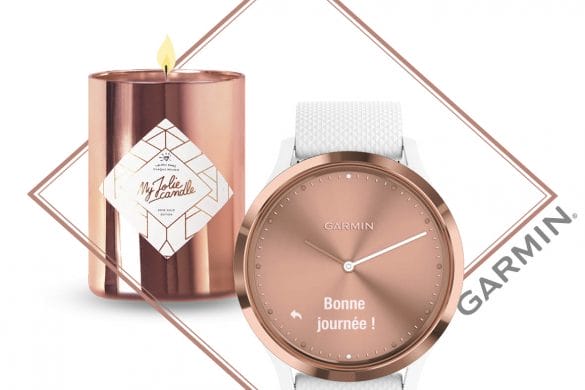 Garmin propose un coffret cocooning 100% style & bien-être