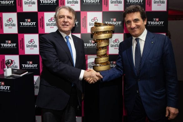 Nouveau partenariat entre Tissot et le Giro d&rsquo;Italia