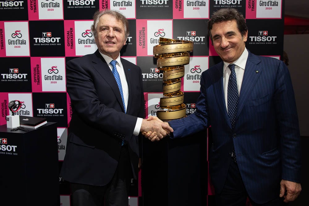 Nouveau partenariat entre Tissot et le Giro d’Italia