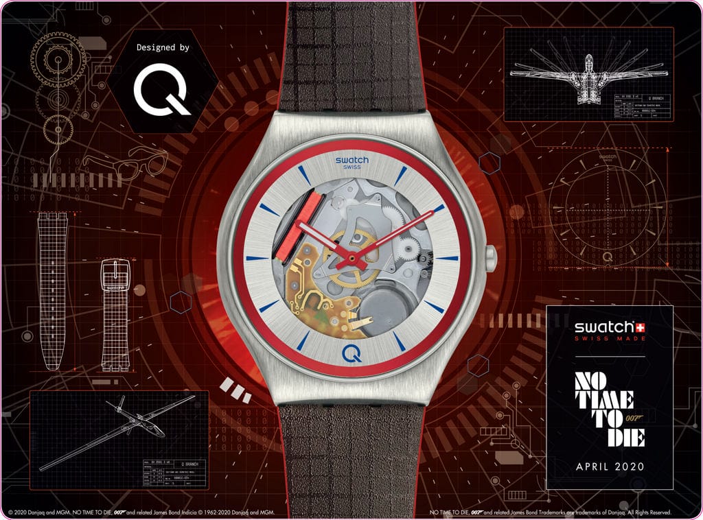 Swatch X 007 : Édition limitée NO TIME TO DIE