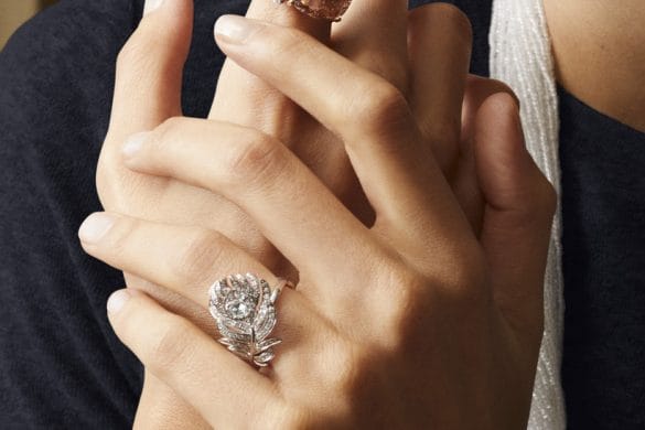 Plume de Paon,  les nouvelles créations de Boucheron