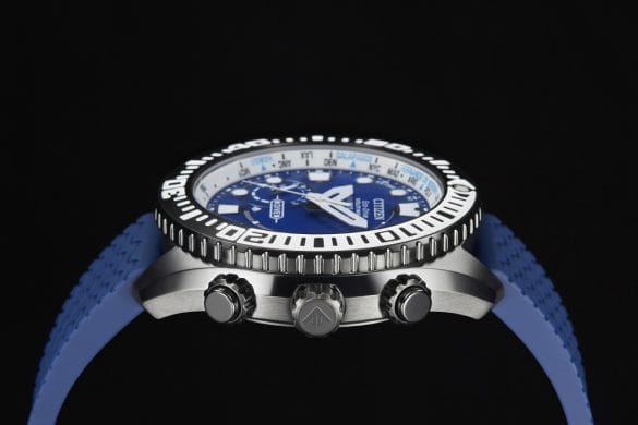 Citizen Satellite Wave GPS Diver 200m