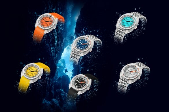 La couleur coule dans l’ADN de DOXA Watches