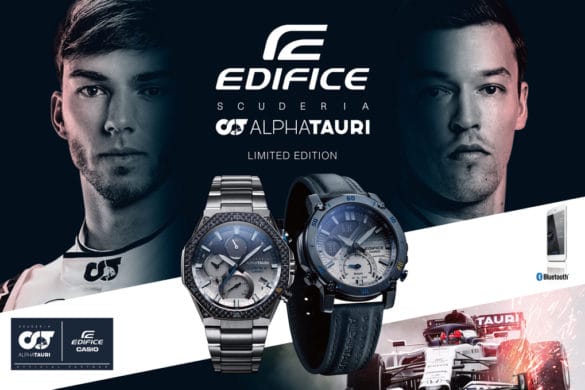 CASIO Edifice collabore avec la Scuderia AlphaTauri