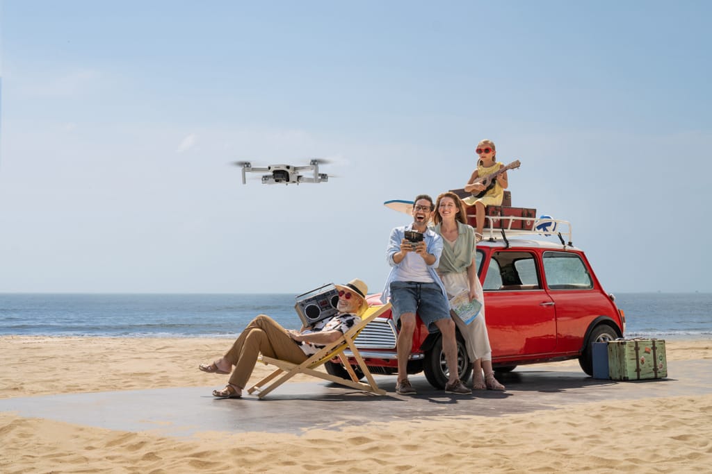 Le DJI Mini 2, le drone ultraléger et compact à emporter partout !