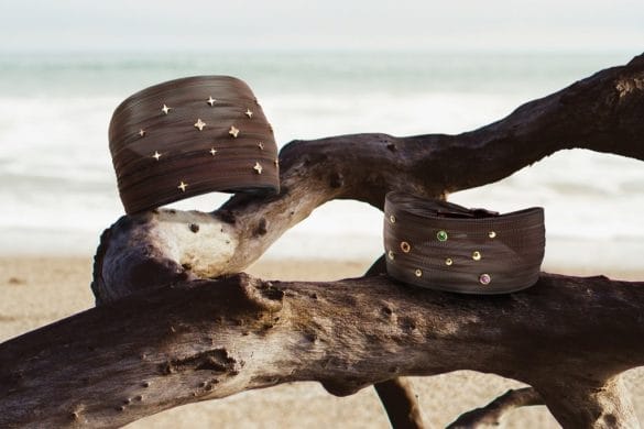 Manchette Satin d’acier d&rsquo; Isabelle Langlois