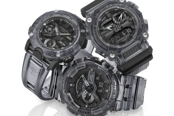 Les nouveaux modèle skeleton Black & White de G-SHOCK