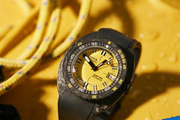 La DOXA SUB 300 carbon COSC se décline en 6 couleurs.