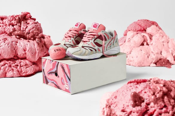 Collab END. x Saucony : The Brain !