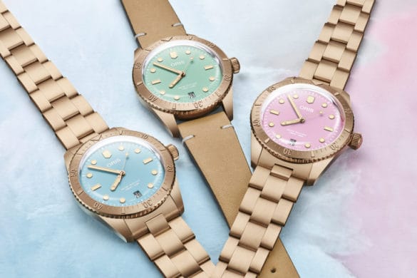 Oris Divers Sixty-Five Cotton Candy