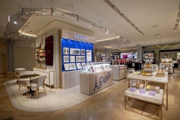 Nouvel espace Swatch à La Samaritaine