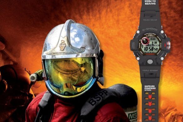 G-SHOCK partenaire officiel de la Brigade de sapeurs-pompiers de Paris