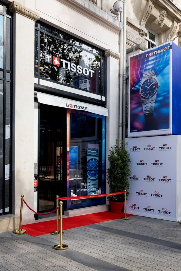 La Boutique Tissot des Champs Elys es fait peau neuve