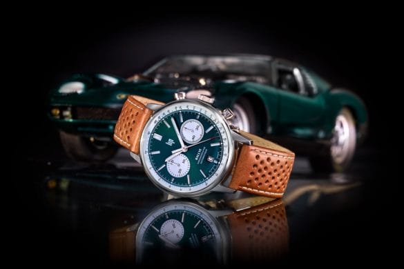 Lip chronographe Rallye automatique, édition limitée cadran vert