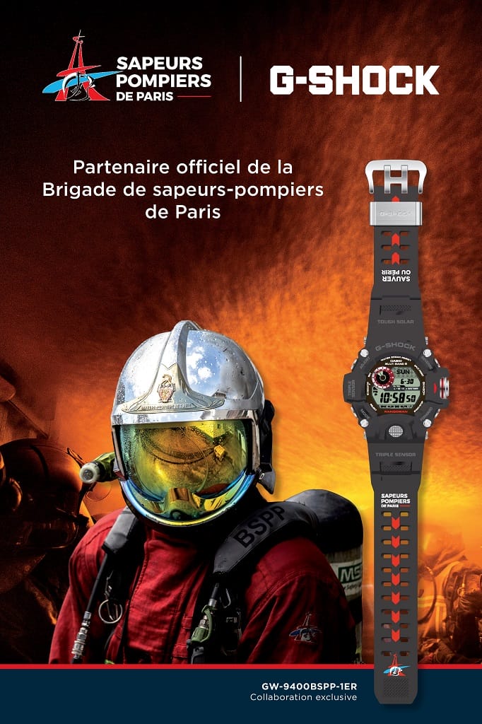 Montre 2025 pour pompier