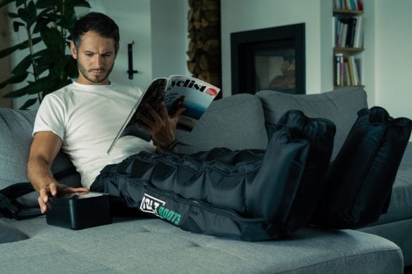 Jolt Boots, bottes de compression pour récupération post entrainement