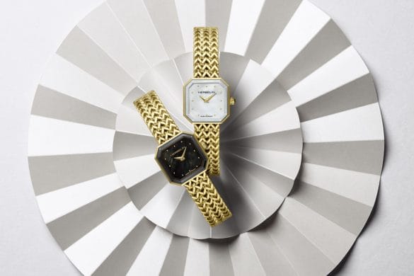 Michel Herbelin Octogône PVD or jaune