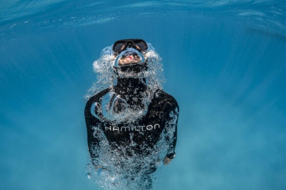 Hamilton dévoile ses nouvelles Frogman