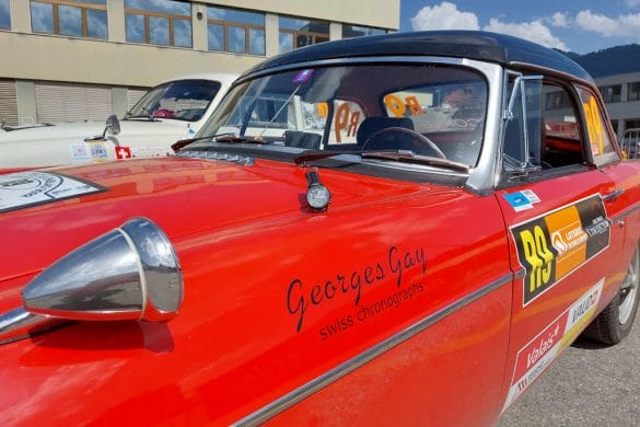 Georges Gay sur le Rallye du Chablais 2022