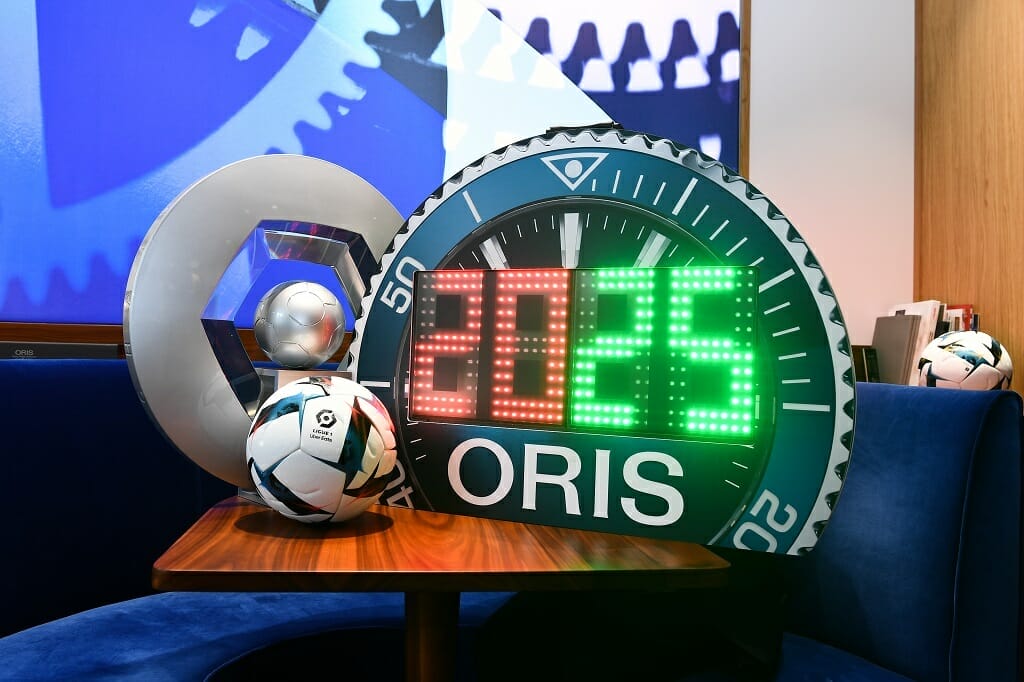 Oris, chronométreur officiel de la Ligue 1 Uber Eats