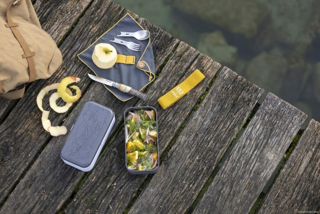Le kit repas nomade exclusif Monbento® et Opinel®