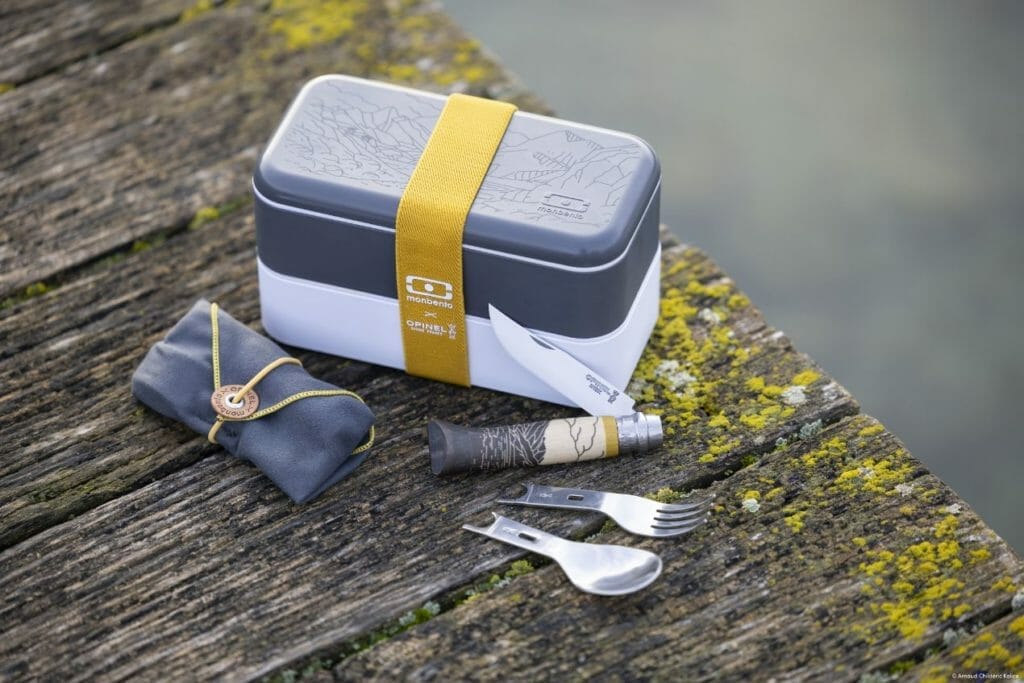 Le kit repas nomade exclusif Monbento® et Opinel®