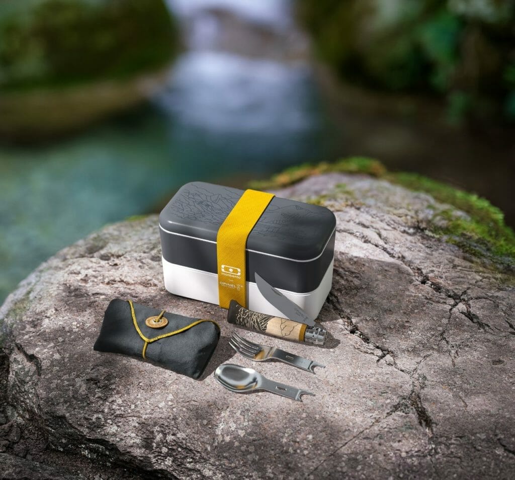Le kit repas nomade exclusif Monbento® et Opinel®