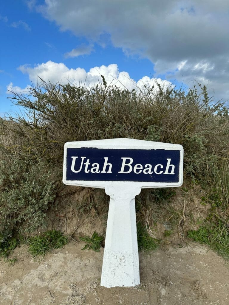 Utah Beach, point d'entrée de la libération de Cherbourg.