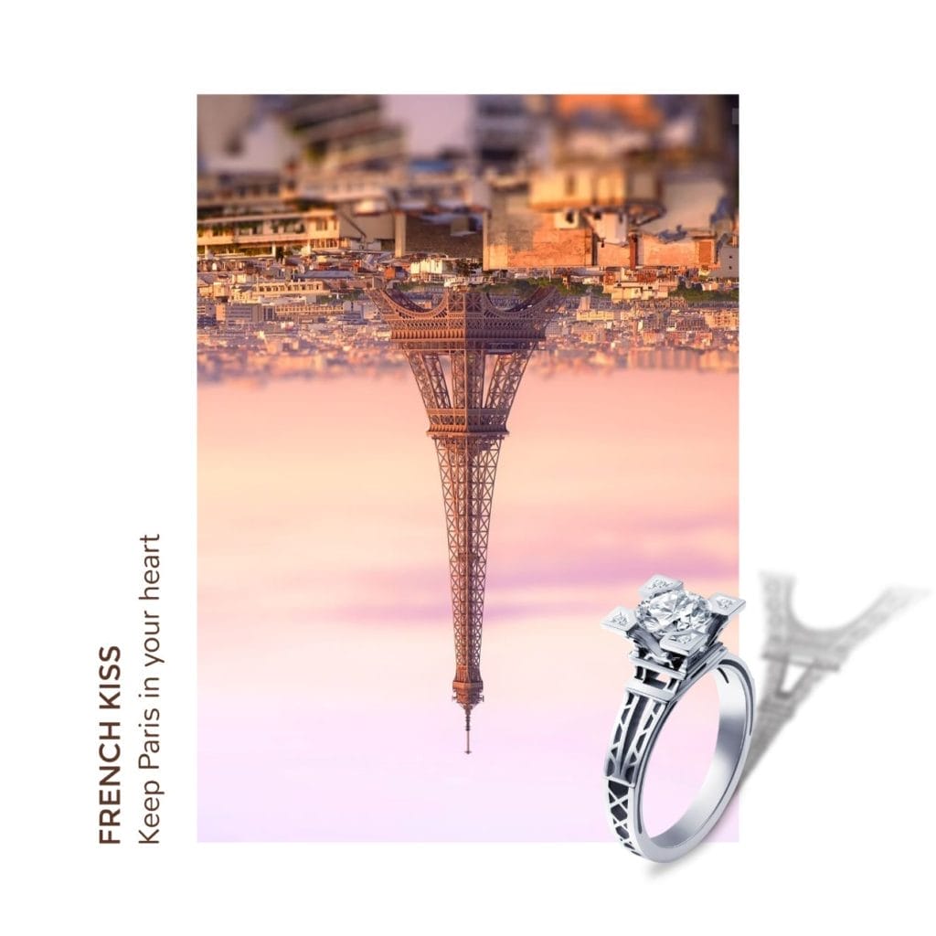 Tournaire French Kiss renverse la Tour Eiffel !