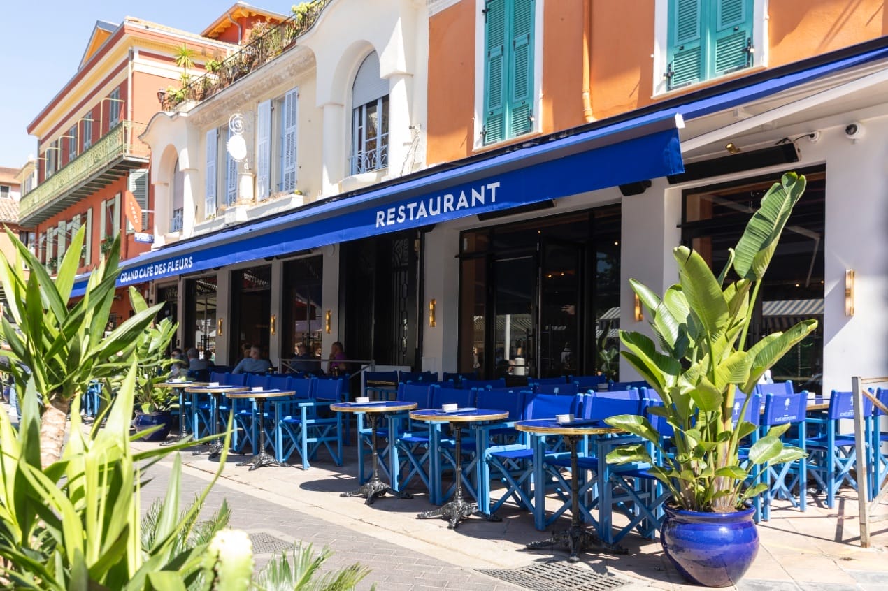 Le Grand Café Des Fleurs, renaît à Nice