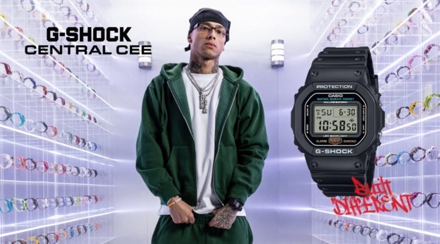 G-SHOCK et Central Cee : une collaboration au cœur de la culture urbaine