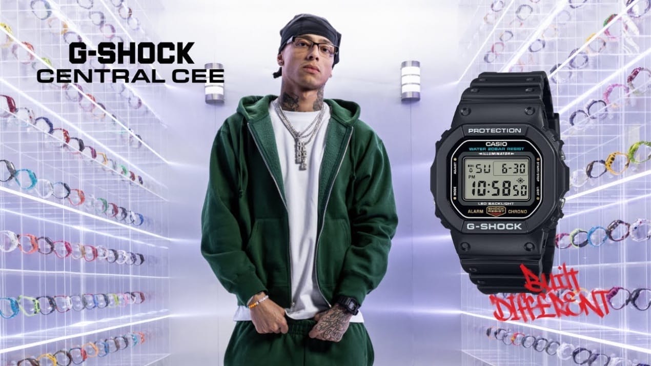 G-SHOCK et Central Cee : une collaboration au cœur de la culture urbaine