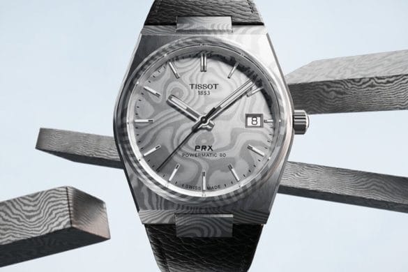Tissot PRX Titanium & Damascus