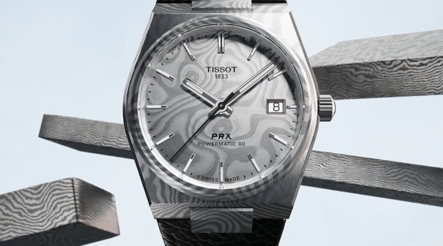 Tissot PRX Titanium & Damascus