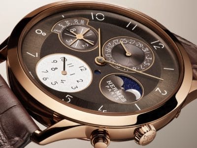 Hermès présente la Slim Quantième Perpétuel