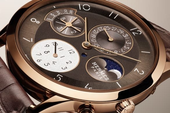 Hermès présente la Slim Quantième Perpétuel